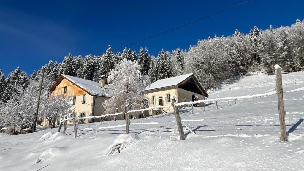 Апартаменты Relais De La Baume Ле-Локль Экстерьер фото