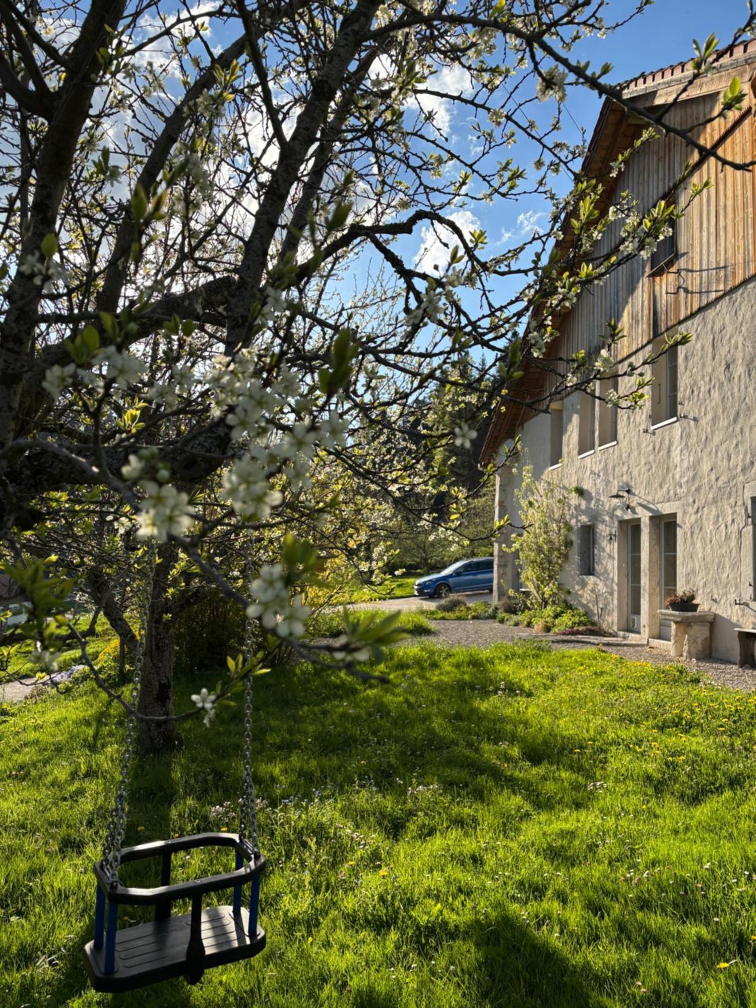 Апартаменты Relais De La Baume Ле-Локль Экстерьер фото